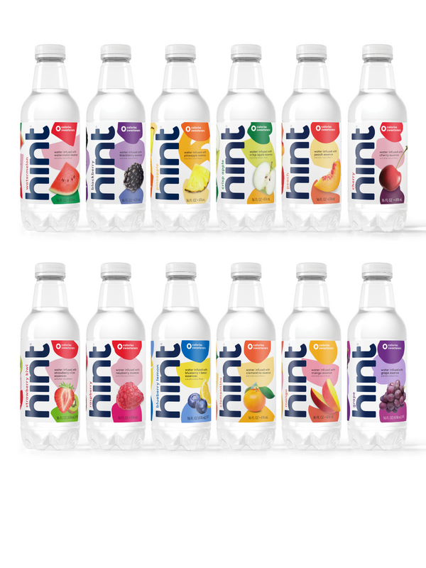 Hint Water 12 Case Assorted Bundle Multiple Flavors