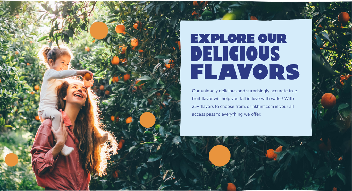 Explore our delicious flavors.