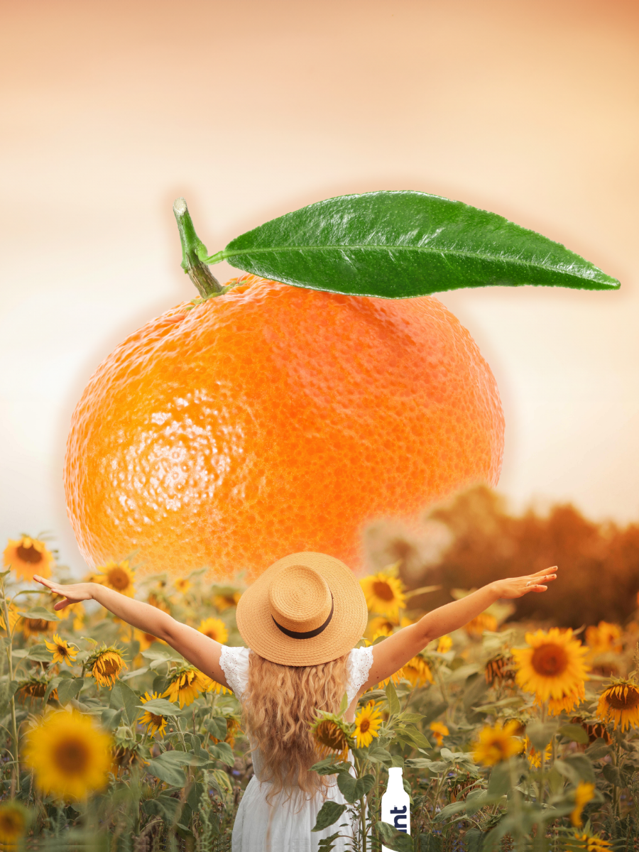 tangerine collage shot