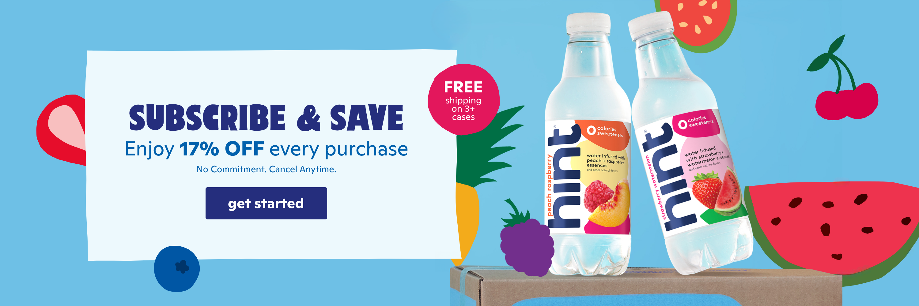 <h1>subscribe & save!</h1>< enjoy 17% off every purchase! No commitment, cancel anytime. Plus, free shipping on 3+ cases.<p></p>
