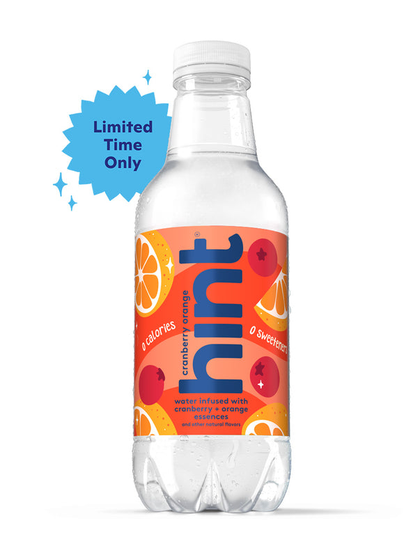 Flavored Water, Cranberry Orange 16oz by Hint