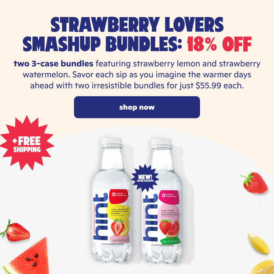 18% off strawberry lovers bundles + free shipping