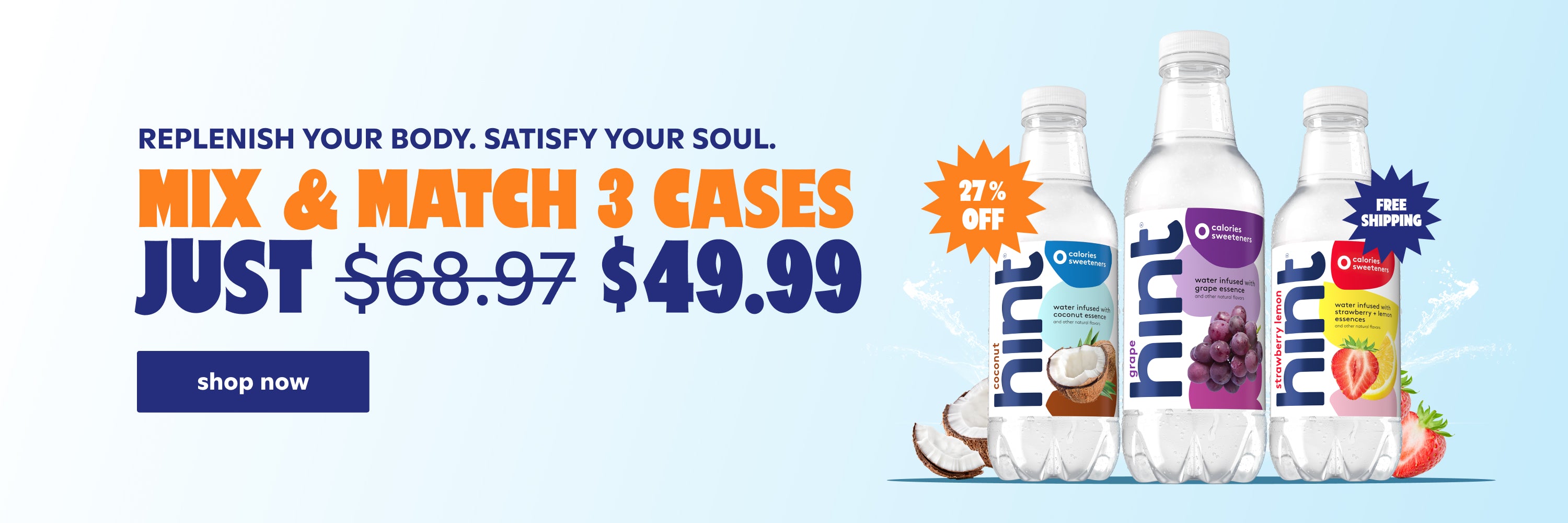 Mix and Match 3 cases for $49.99 + FREE shipping. Shop now.