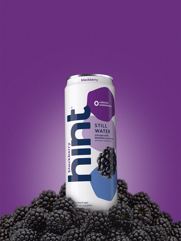 hint® Blackberry water - 12 pack 12oz still cans