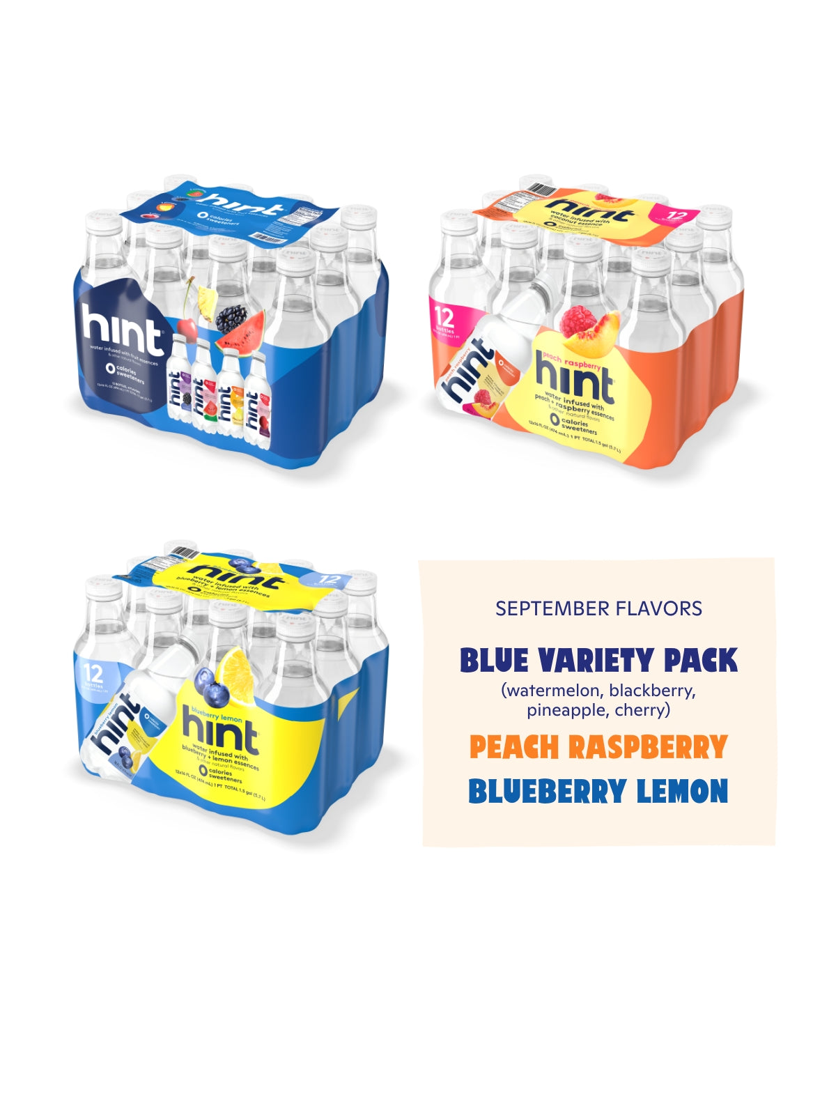 hint® Flavors of the Month Bundle Subscription ** September '23