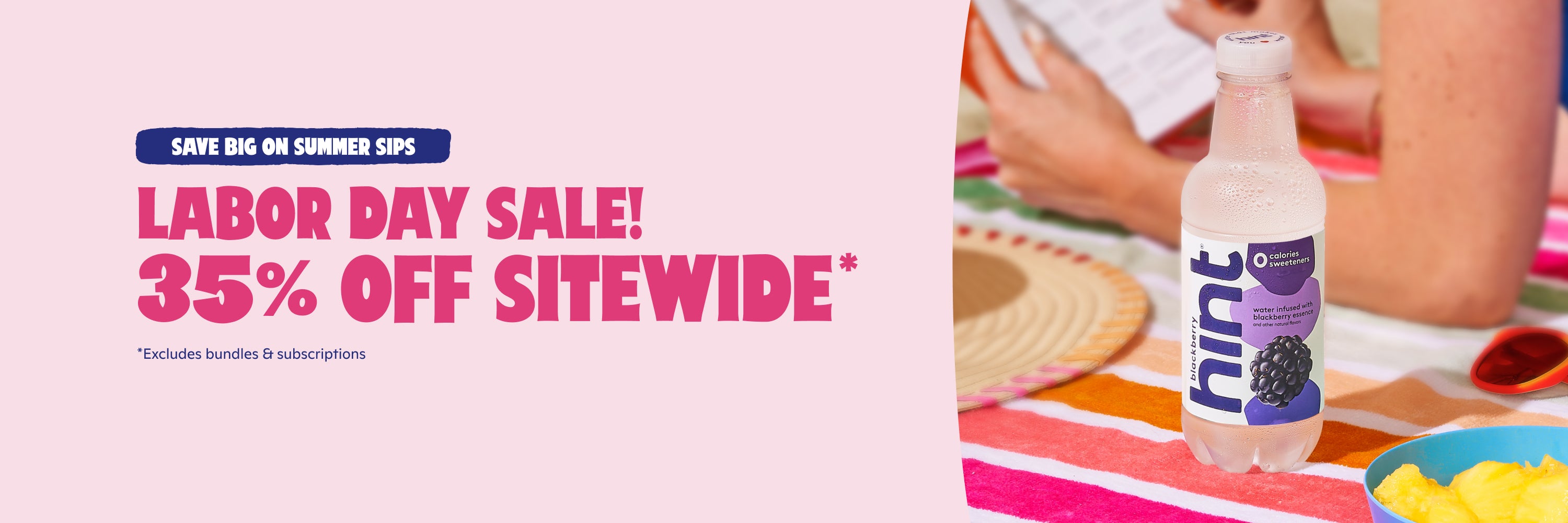 Save big on summer sips
Labor day sale!
35% off sitewide*
*excludes bundles & subscriptions