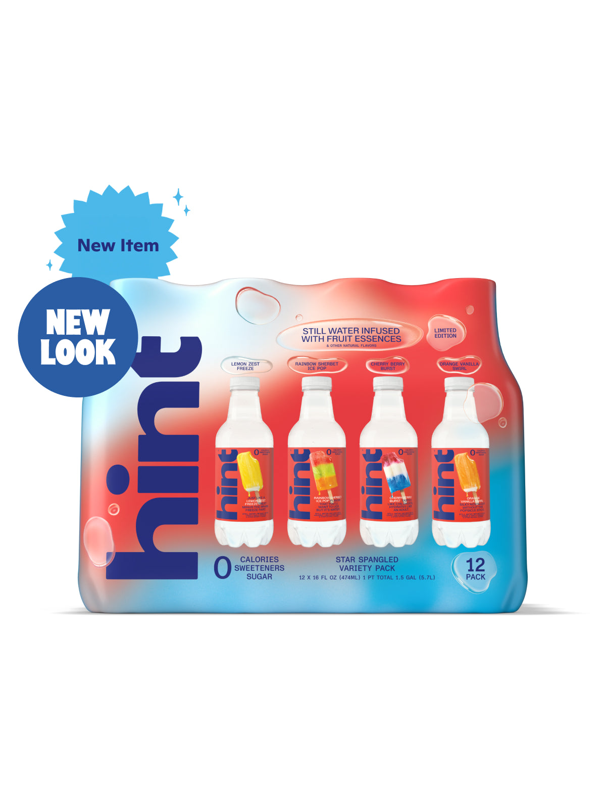 hint® water variety pack - Star Spangled