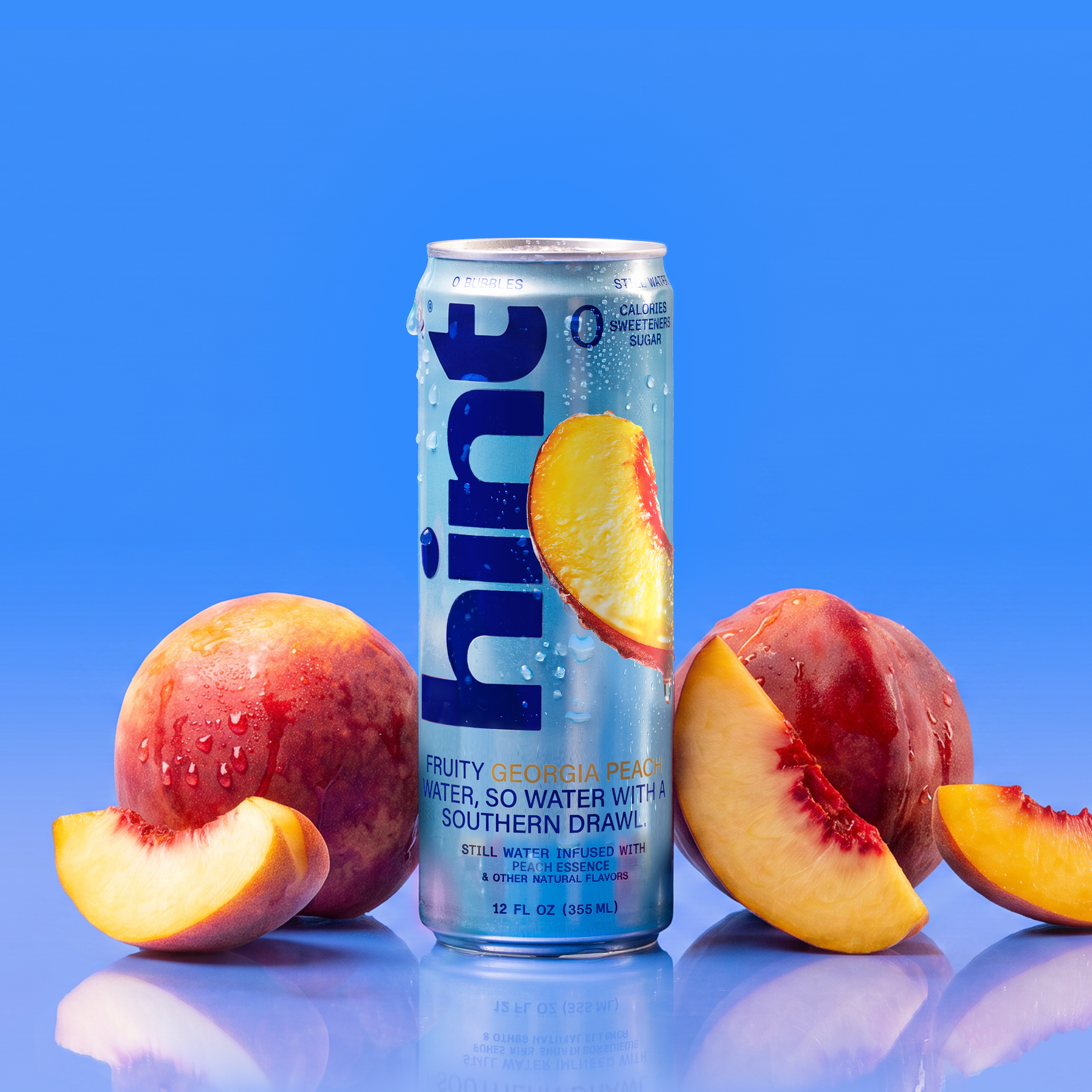 hint® Georgia Peach water - 12 pack 12oz still cans