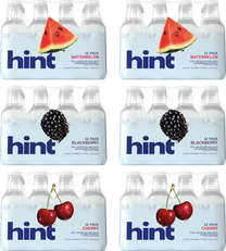 hint® water top sellers 6 case bundle