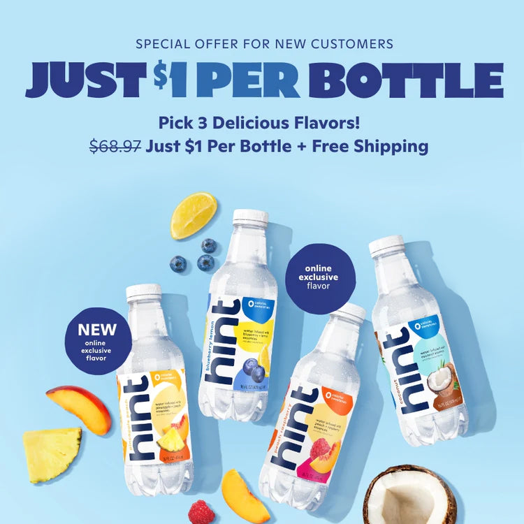 Mix & Match 3 cases 12 bottles per case. New customers only.