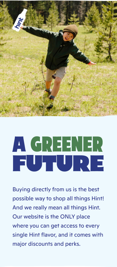 A Greener Future