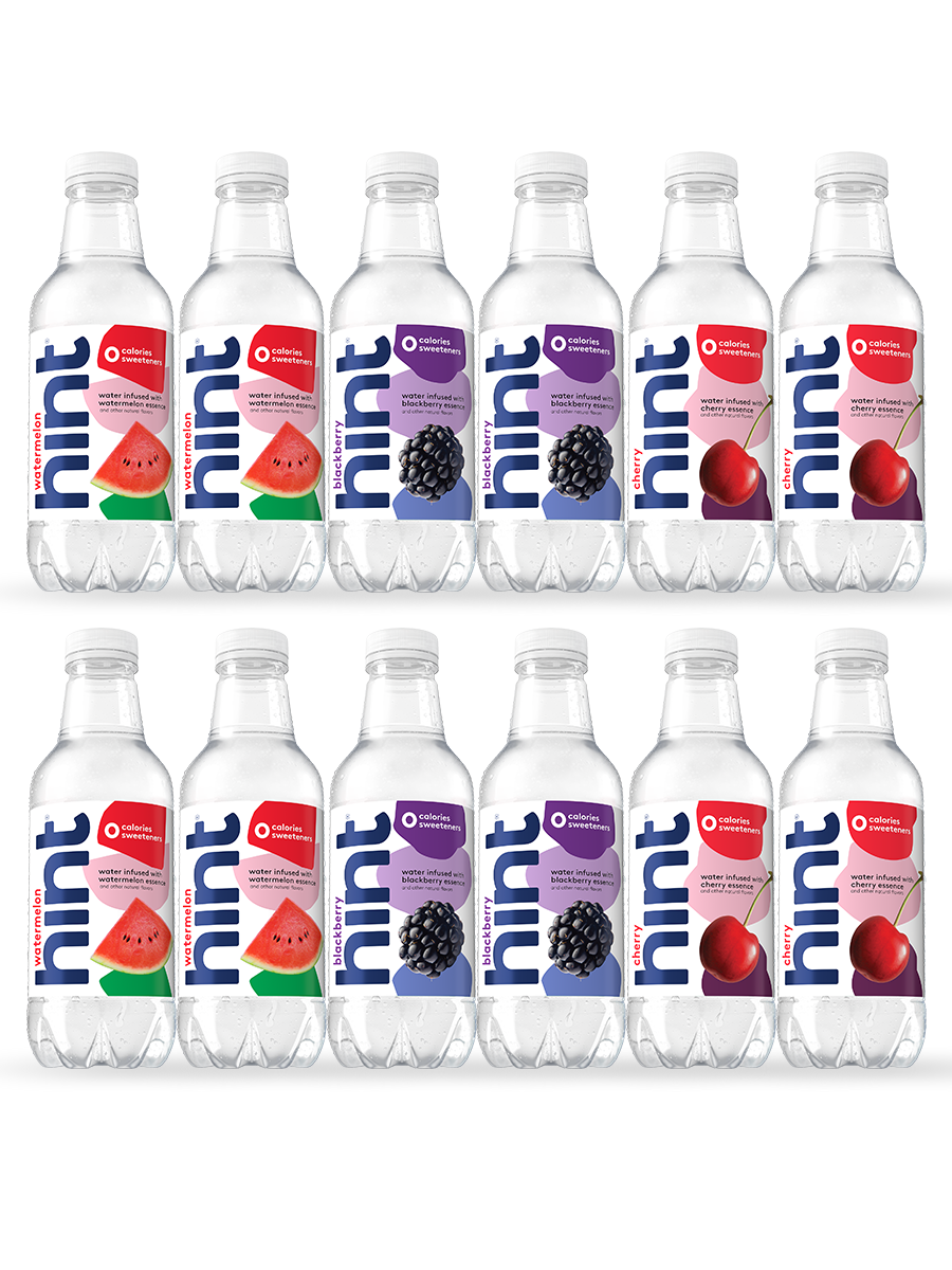hint® water top sellers 12 case bundle
