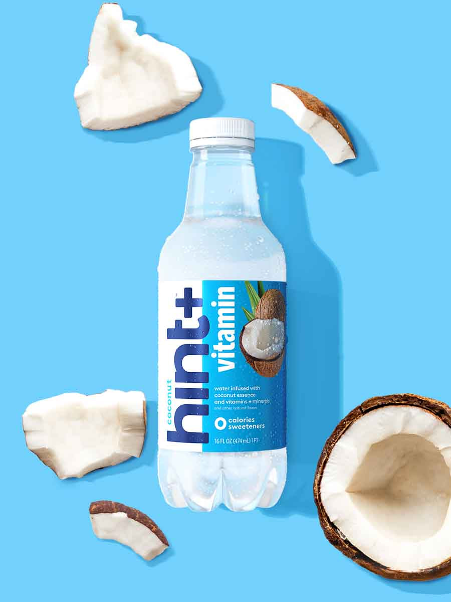 Coconut Water VitaminInfused & Zero Sweetener Hint