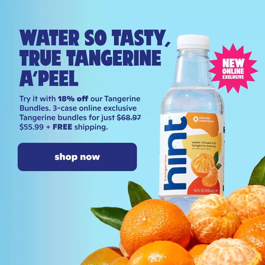 18% off tangerine bundles + FREE shipping. Shop now.