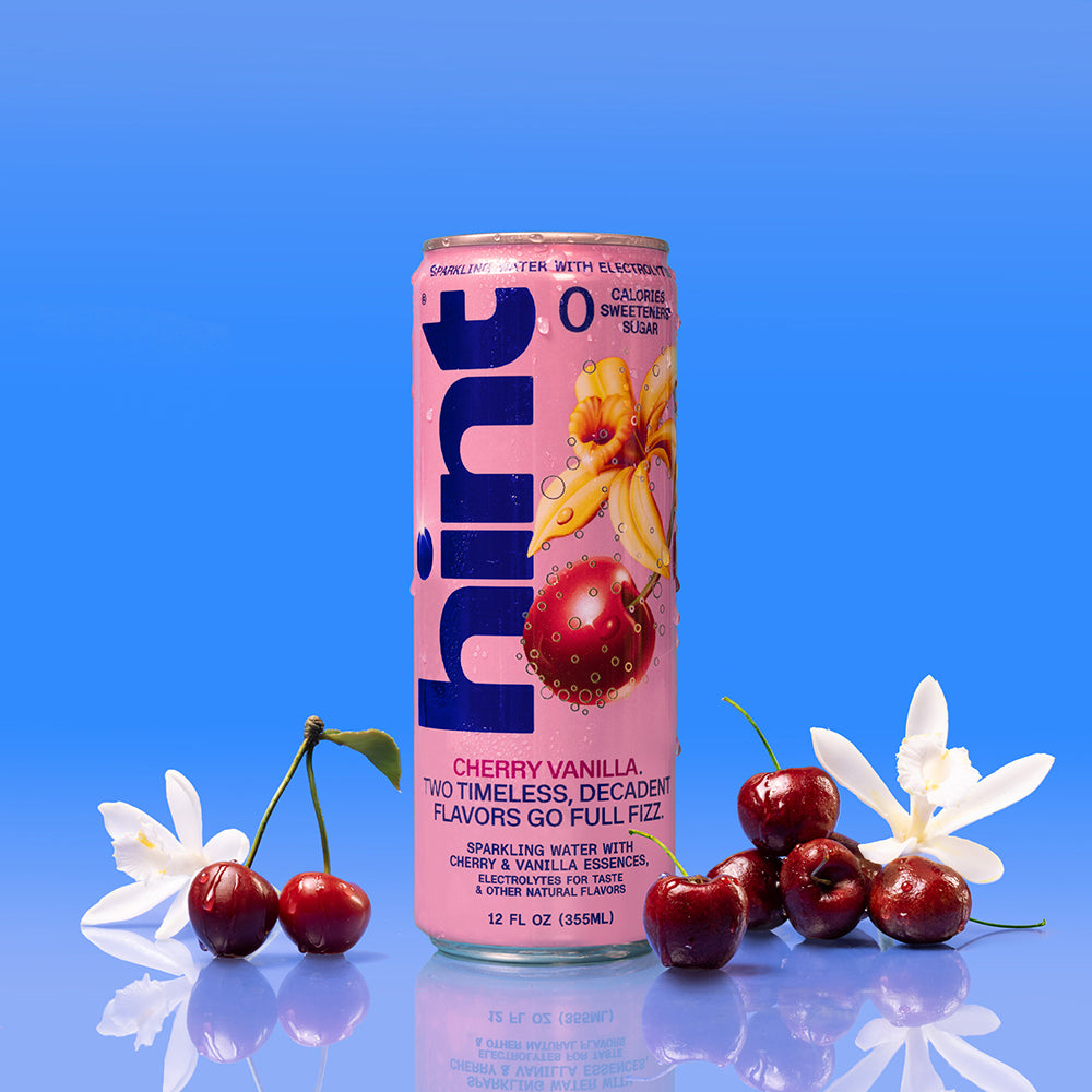 hint sparkling with electrolytes - cherry vanilla – drinkhint.com