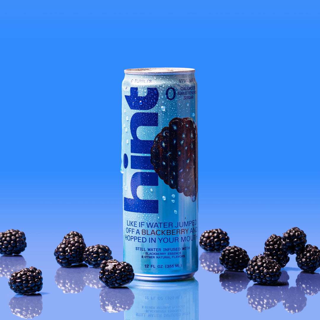 hint® Blackberry water - 12 pack 12oz still cans