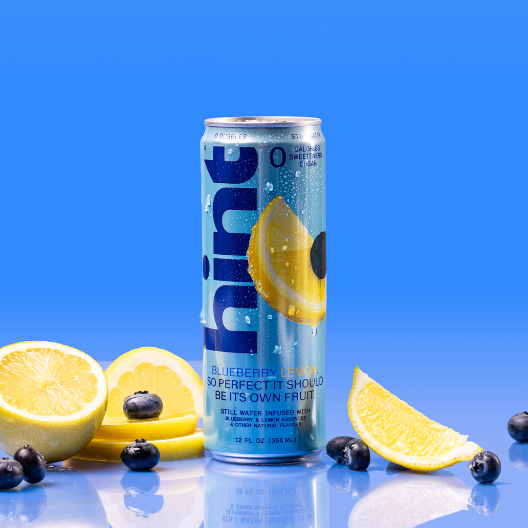 hint® Blueberry Lemon water - 12 pack 12oz still cans