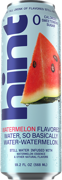 hint® Watermelon water - 12 pack 19.2oz still cans