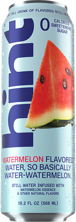 hint® Watermelon water - 12 pack 19.2oz still cans