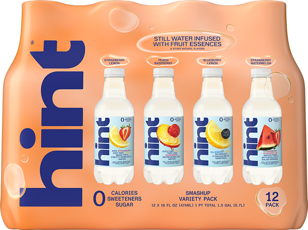Cherry Water 16 oz - Infused & Unsweetened | Hint – drinkhint.com