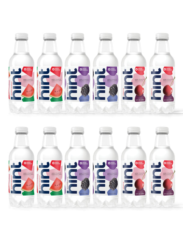 hint® water top sellers 12 case bundle